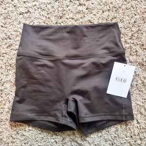 Fleo Women's Dark Brown Bike Shorts